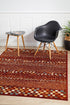 Mayfair Squares Rust Rug - Floorsome - Traditional - OXF - 431 - RUS - 230X160 - Traditional