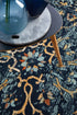 Mayfair Stem Navy Rug - Floorsome - Traditional - OXF - 436 - NAV - 230X160 - Traditional