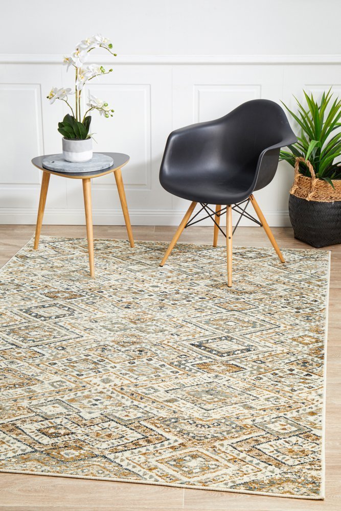 Mayfair Tribe Bone Rug - Floorsome - Traditional - OXF - 433 - BON - 230X160 - Traditional