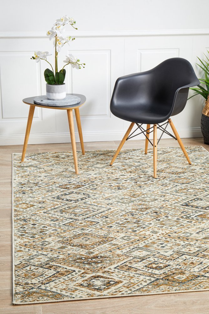 Mayfair Tribe Bone Rug - Floorsome - Traditional - OXF - 433 - BON - 230X160 - Traditional
