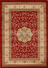 Medallion Classic Design Rug Red - Floorsome - Traditional - IST - 3 - RI - 170X120 - Traditional