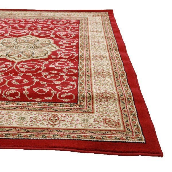 Medallion Classic Design Rug Red - Floorsome - Traditional - IST - 3 - RI - 170X120 - Traditional