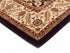 Medallion Rug Black with Ivory Border Runner - Floorsome - Traditional - SYD - 9 - BI - 300X80 - Traditional