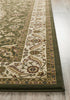 Medallion Rug Green with Ivory Border - Floorsome - Traditional - SYD - 9 - GI - 150X80 - Traditional