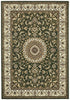 Medallion Rug Green with Ivory Border - Floorsome - Traditional - SYD - 9 - GI - 150X80 - Traditional