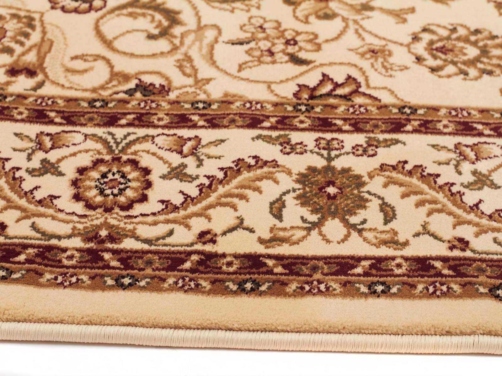 Medallion Rug Ivory with Ivory Border Runner - Floorsome - Traditional - SYD - 9 - II - 300X80 - Traditional
