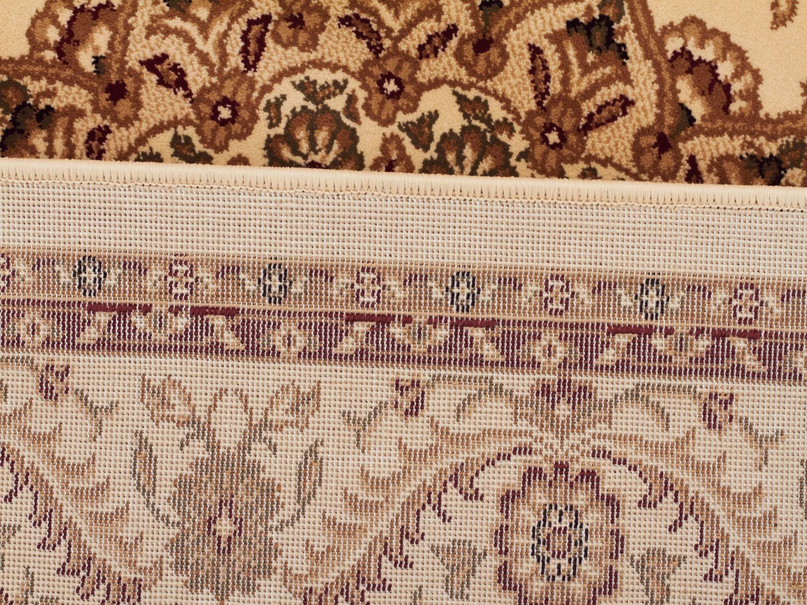 Medallion Rug Ivory with Ivory Border Runner - Floorsome - Traditional - SYD - 9 - II - 300X80 - Traditional