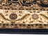 Medallion Rug Navy with Ivory Border Runner - Floorsome - Traditional - SYD - 9 - NI - 300X80 - Traditional