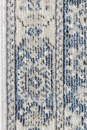 Medina Cream Blue Rug A161A - Floorsome - MODERN