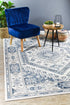 Medina Cream Blue Rug A161A - Floorsome - MODERN - MARA - A161A - CREAM - 80X300 - MODERN