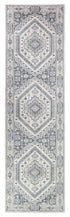 Medina Cream Blue Rug A161A - Floorsome - MODERN - MARA - A161A - CREAM - 80X300 - MODERN