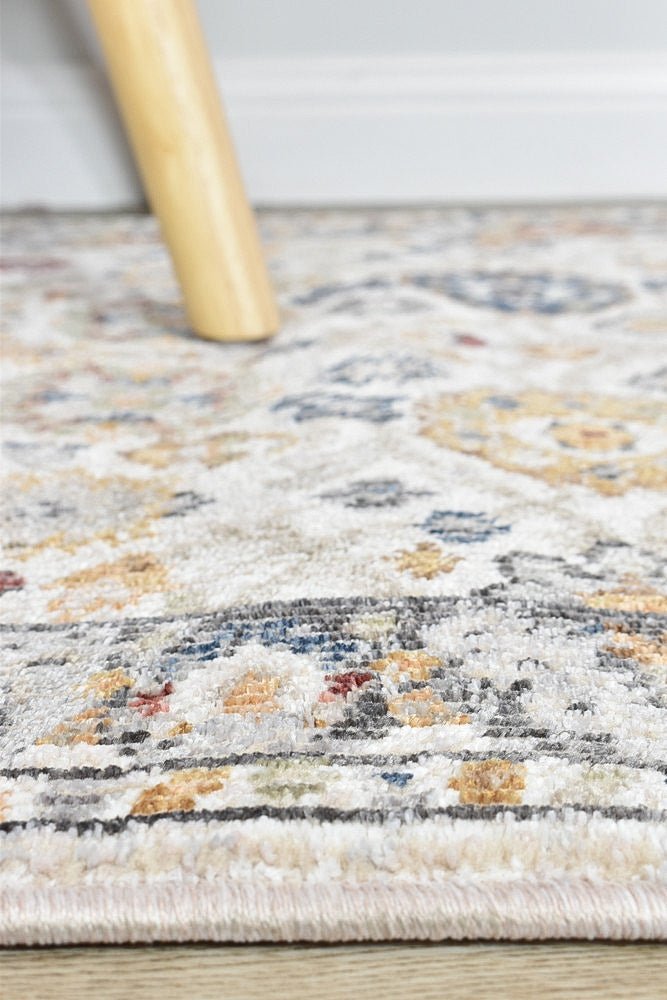 Medina Cream Rug 0A156A - Floorsome - MODERN - MARA - A156A - CREAM - 80X300 - MODERN