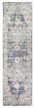 Medina Dark Blue Rug 0318A - Floorsome - MODERN - MARA - A318A - D.BLUE - 80X300 - MODERN