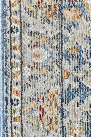 Medina Dark Blue Runner Rug A156A - Floorsome - RUNNER