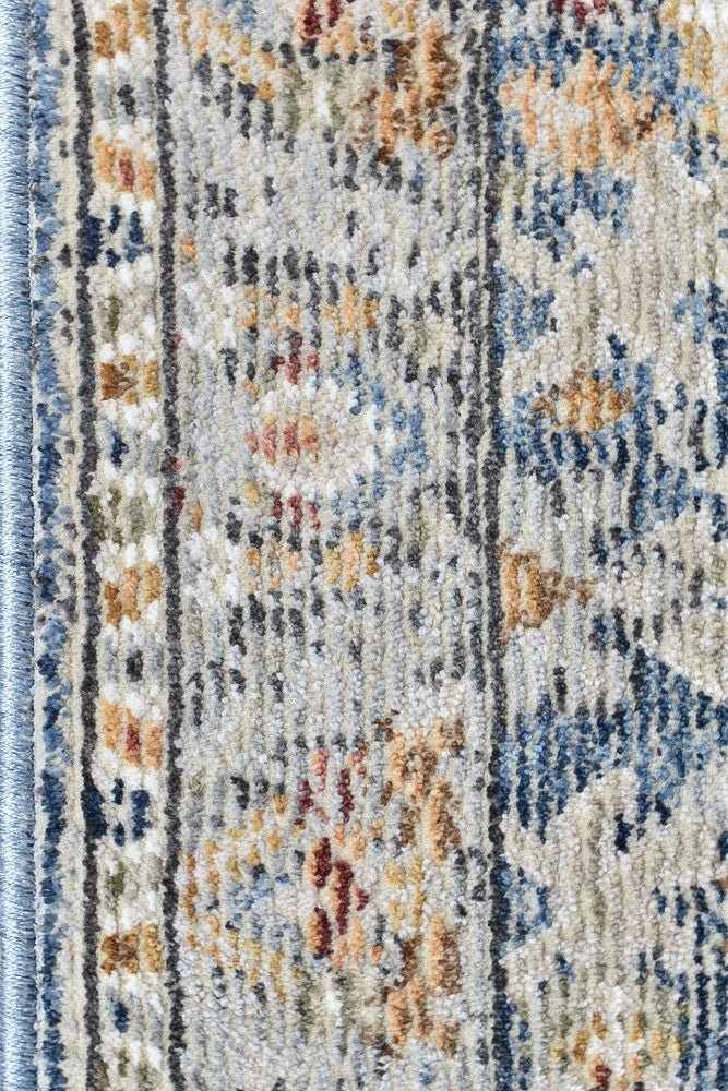 Medina Dark Blue Runner Rug A156A - Floorsome - RUNNER - MARA - A156A - D.BLUE - 80X300 - RUNNER