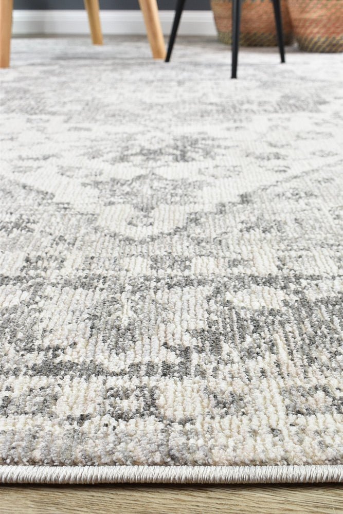 Medina Grey Rug 0321B - Floorsome - MODERN - MARA - 0321B - BEIGE - 80X300 - MODERN