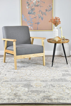 Medina L.Grey Rug 0318A - Floorsome - MODERN