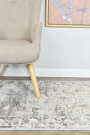 Medina L.Grey Rug 0318A - Floorsome - MODERN