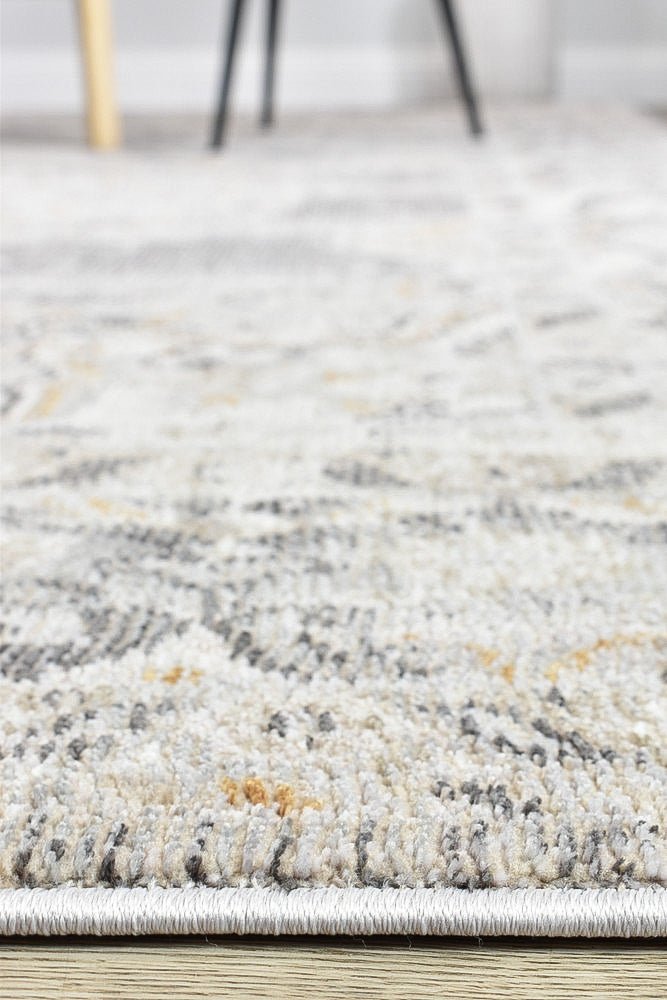 Medina L.Grey Rug 0318A - Floorsome - MODERN - MARA - A318A - L.GREY - 80X300 - MODERN