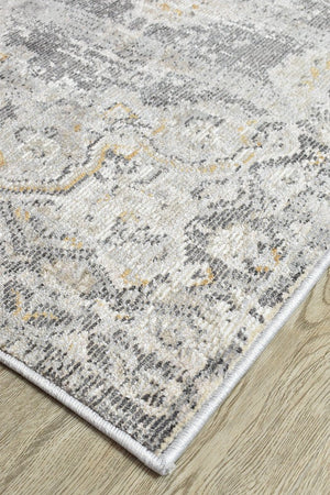 Medina L.Grey Rug 0318A - Floorsome - MODERN