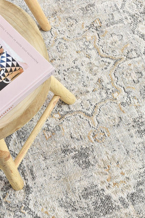 Medina L.Grey Rug 0318A - Floorsome - MODERN