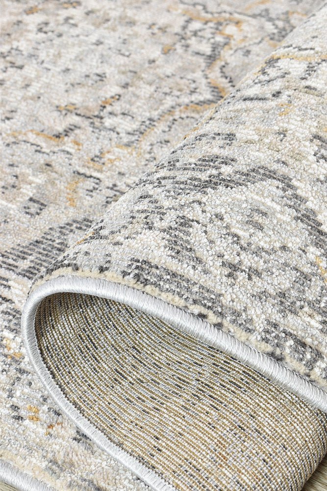 Medina L.Grey Rug 0318A - Floorsome - MODERN - MARA - A318A - L.GREY - 80X300 - MODERN