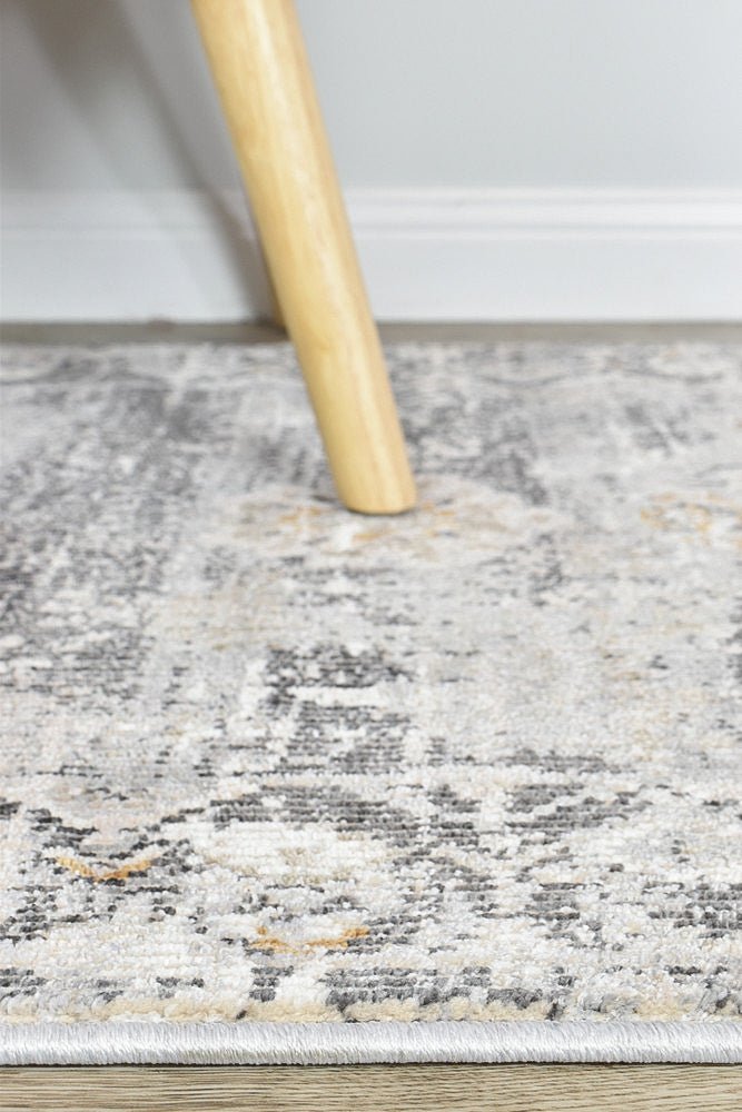 Medina L.Grey Rug 0318A - Floorsome - MODERN - MARA - A318A - L.GREY - 80X300 - MODERN