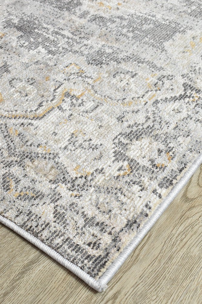 Medina L.Grey Rug 0318A - Floorsome - MODERN - MARA - A318A - L.GREY - 80X300 - MODERN