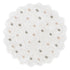 Mellow Round Scalloped Kids Rug White & Multi - Floorsome - Area Rug - MELL12RSTAR - Area Rug