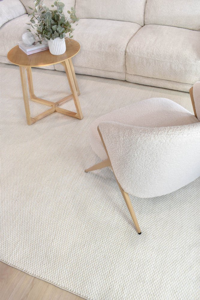 Mellura Cloud Silk Wool Rug - Floorsome - TEXTURED - ALL - CLOUD - SILK - 155X225 - TEXTURED