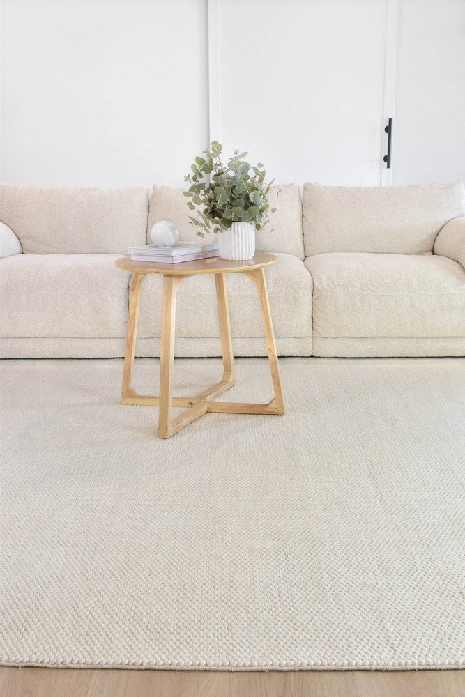 Mellura Cloud Silk Wool Rug - Floorsome - TEXTURED - ALL - CLOUD - SILK - 155X225 - TEXTURED