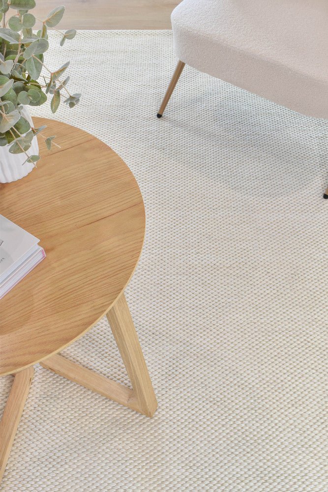 Mellura Cloud Silk Wool Rug - Floorsome - TEXTURED - ALL - CLOUD - SILK - 155X225 - TEXTURED
