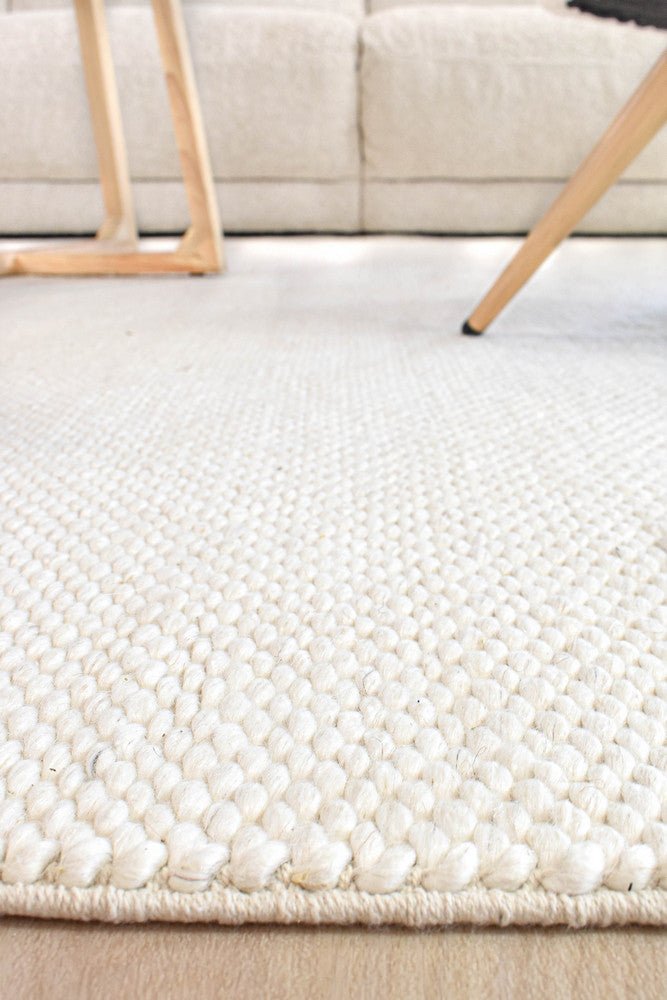 Mellura Cloud Silk Wool Rug - Floorsome - TEXTURED - ALL - CLOUD - SILK - 155X225 - TEXTURED