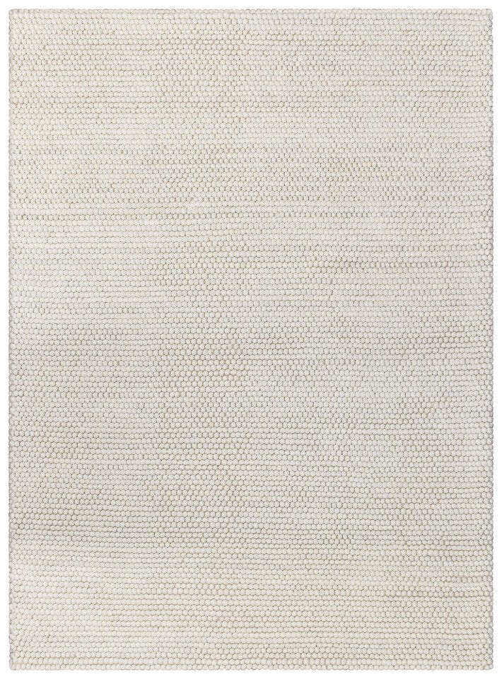 Mellura Ivory Tusk Wool Rug - Floorsome - TEXTURED - ALL - IVORY - TUSK - 155X225 - TEXTURED