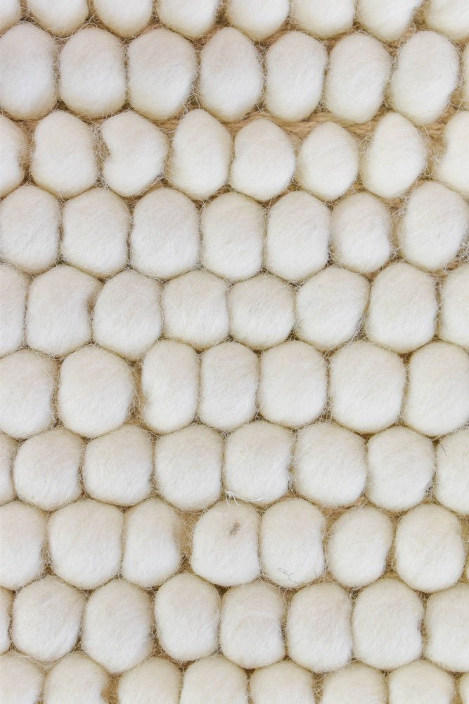 Mellura Ivory Tusk Wool Rug - Floorsome - TEXTURED - ALL - IVORY - TUSK - 155X225 - TEXTURED