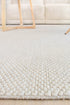 Mellura Pearl Wool Rug - Floorsome - TEXTURED - ALL - PEARL - 155X225 - TEXTURED