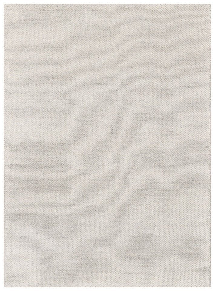 Mellura Pearl Wool Rug - Floorsome - TEXTURED - ALL - PEARL - 155X225 - TEXTURED