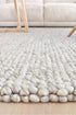 Mellura Silver Mist Wool Rug - Floorsome - TEXTURED - ALL - SILVER - MIST - 155X225 - TEXTURED