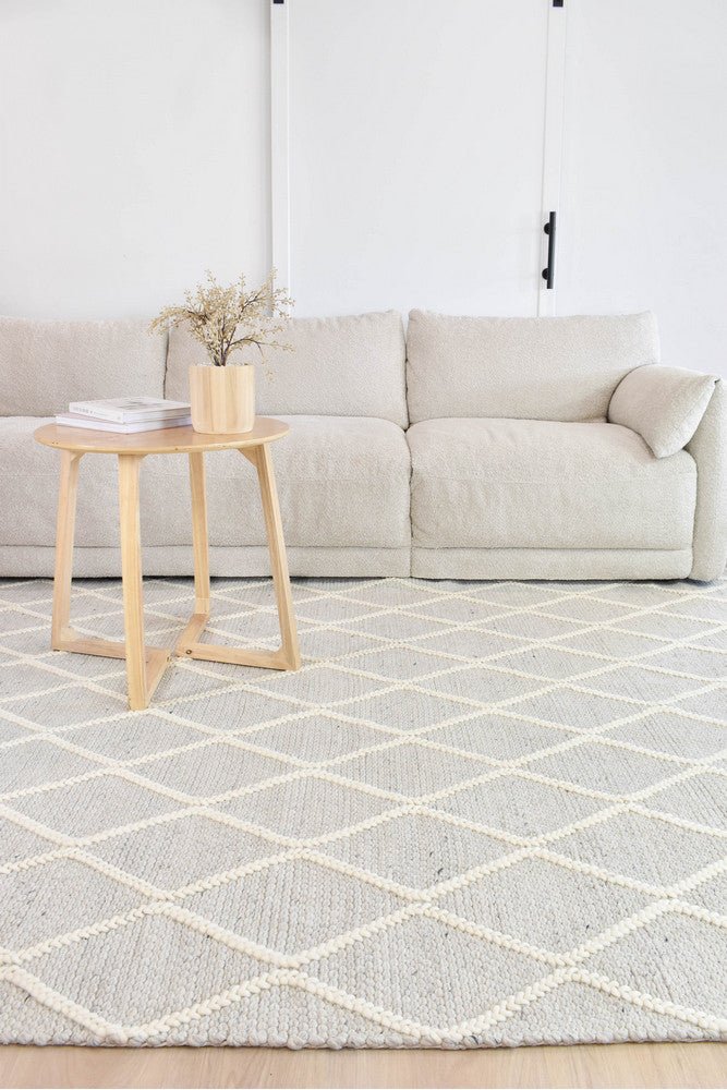 Mellura Stone Wash Wool Rug - Floorsome - TEXTURED - ALL - STONE - WASH - 155X225 - TEXTURED