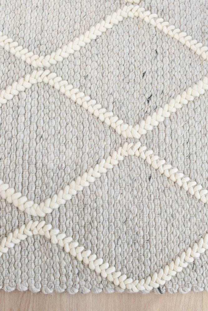 Mellura Stone Wash Wool Rug - Floorsome - TEXTURED - ALL - STONE - WASH - 155X225 - TEXTURED