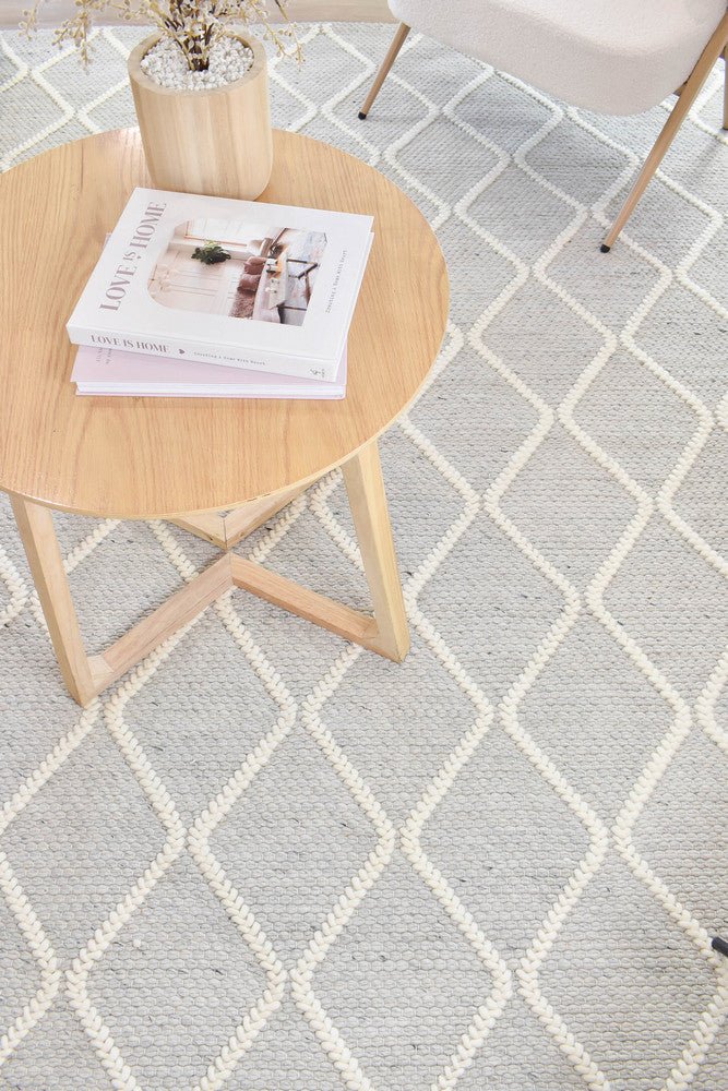 Mellura Stone Wash Wool Rug - Floorsome - TEXTURED - ALL - STONE - WASH - 155X225 - TEXTURED