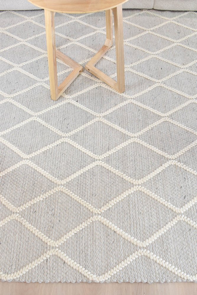 Mellura Stone Wash Wool Rug - Floorsome - TEXTURED - ALL - STONE - WASH - 155X225 - TEXTURED