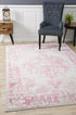 Metro 602 Transitional Rug Grey Fuchsia - Floorsome - Modern - MET - 602 - FUS - 230X160 - Modern