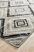 Metro 616 Geo Diamonds Rug Grey Black - Floorsome - Modern - MET - 616 - BLK - 230X160 - Modern