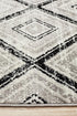 Metro 616 Geo Diamonds Rug Grey Black - Floorsome - Modern - MET - 616 - BLK - 230X160 - Modern