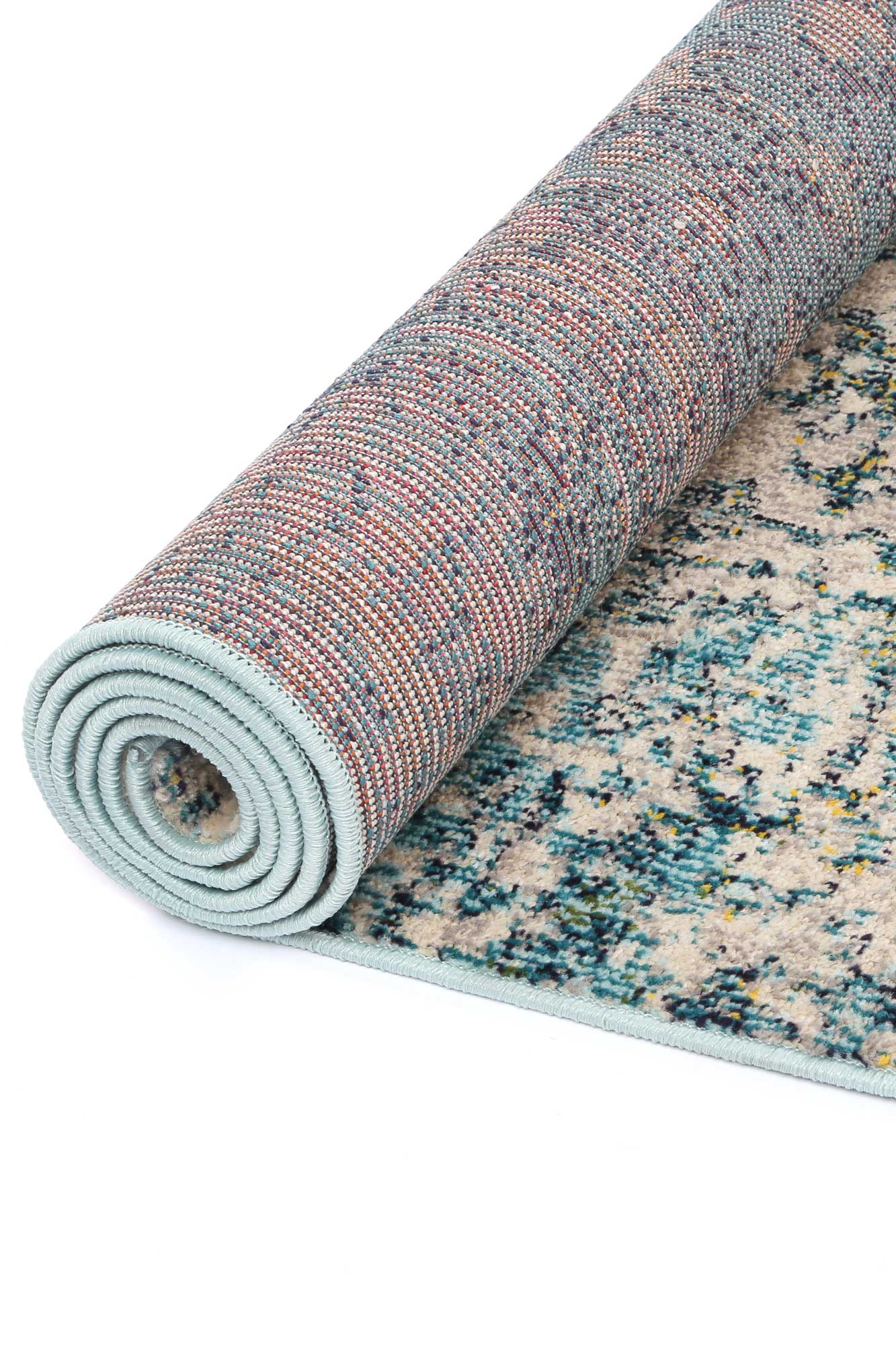 Micah Blue Transitional Rug - Floorsome - Rug - TULI16013 - Rug