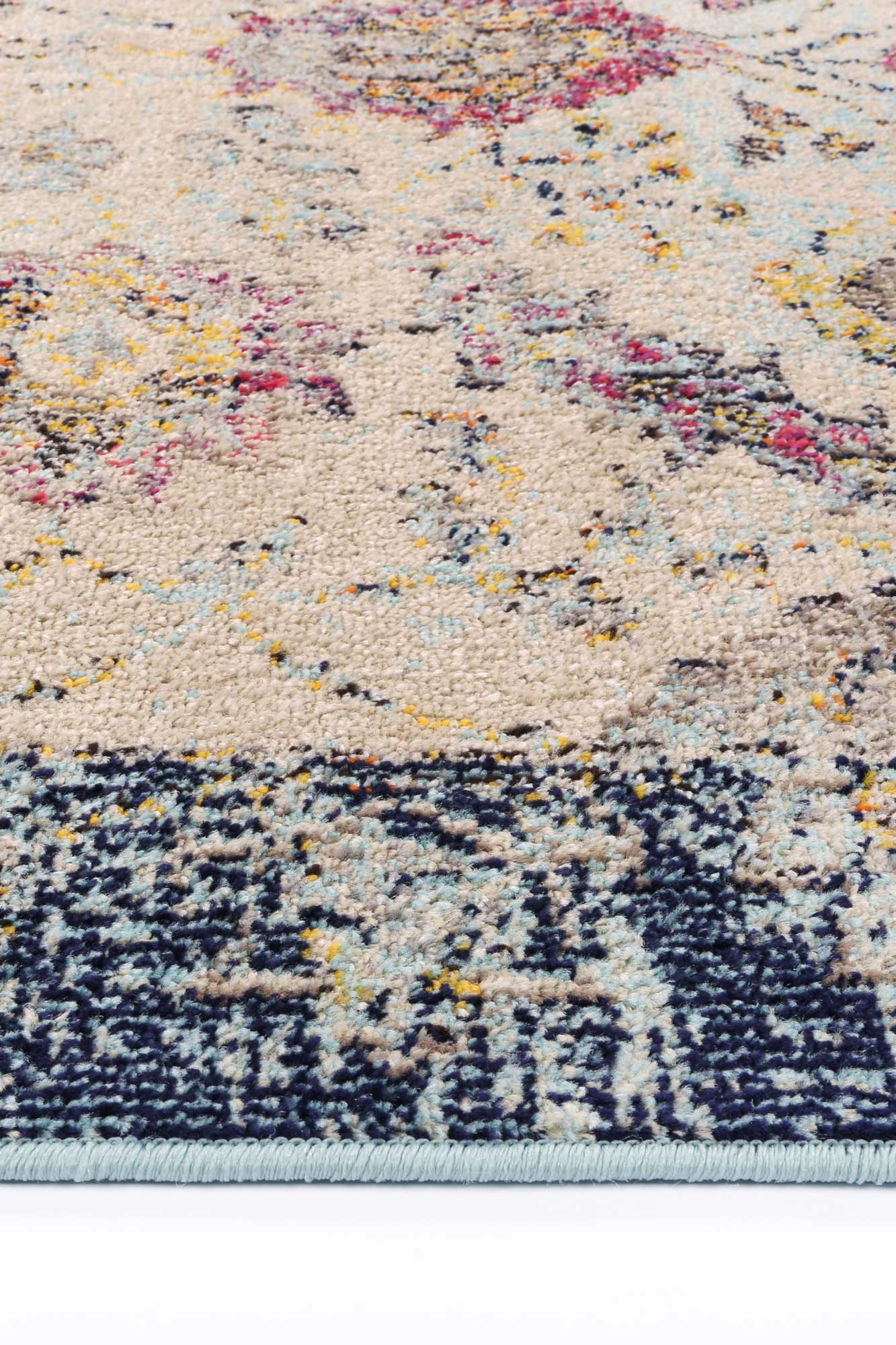 Micah Cream/Multi Traditional Rug - Floorsome - Rug - TULI16011 - Rug