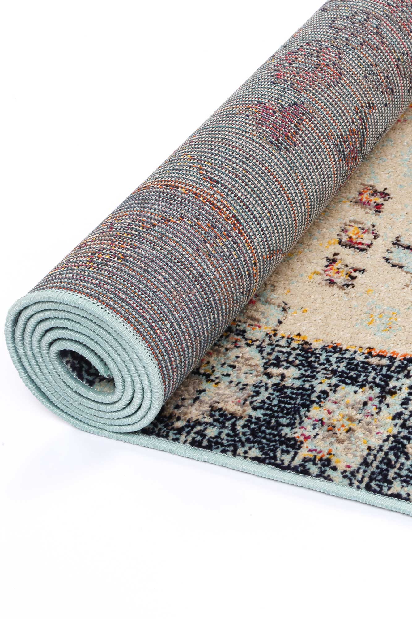 Micah Cream/Multi Traditional Rug - Floorsome - Rug - TULI16011 - Rug