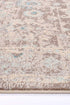 Micah Grey/Sky Blue Floral Rug - Floorsome - Rug - TULI16017 - Rug