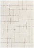 Mila Abstract Lines Brown Cream Rug - Floorsome - Area Rug - MILA160MIL10 - Area Rug